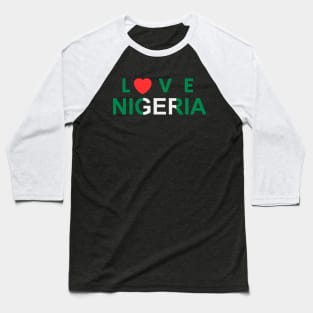 Nigeria Baseball T-Shirt